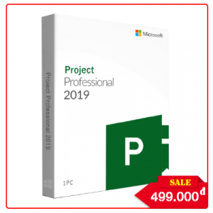 Key Microsoft Project Professional 2019 - Chuẩn Hãng