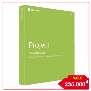 Key Microsoft Project Standard 2016 - Chuẩn Hãng