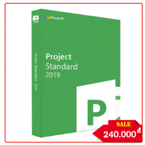 Key Microsoft Project Standard 2019 - Chuẩn Hãng
