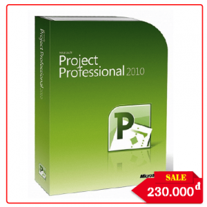 Key Microsoft Project Professional 2010 - Chuẩn Hãng